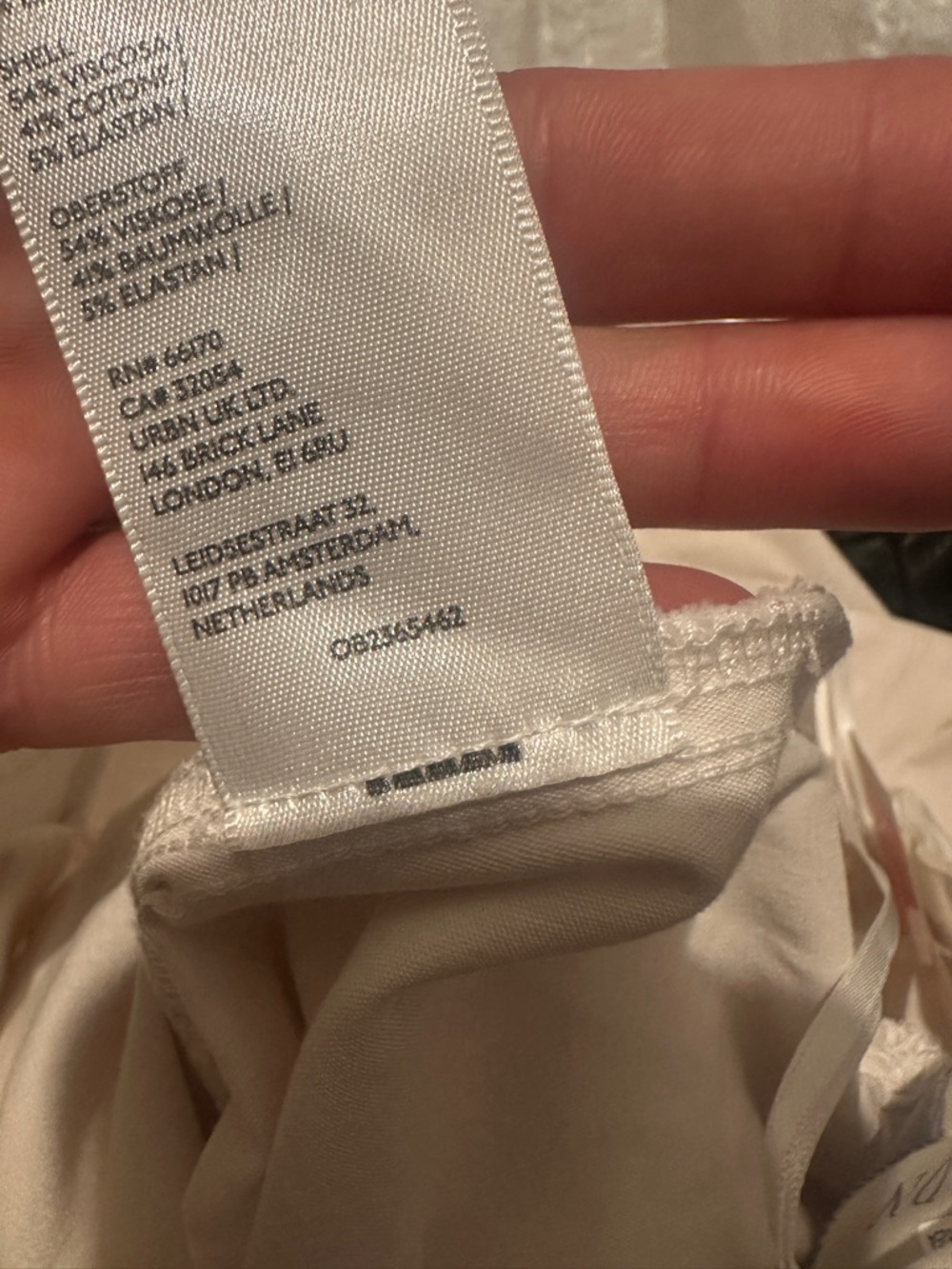 NEW BHLDN Strapless Magic Fabric Basque-Waist Midi Off-White Dress Size Small - Picture 10 of 14